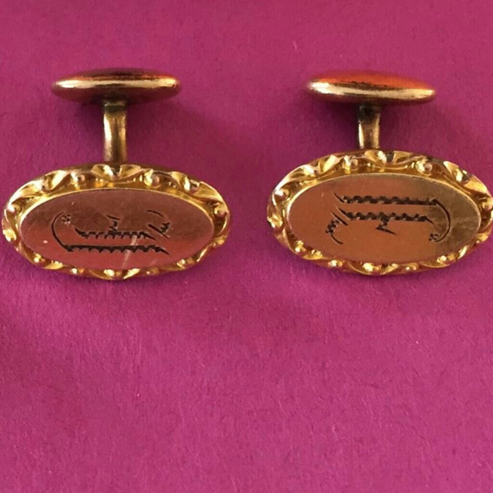 Vintage signed Hayward Cuff Links